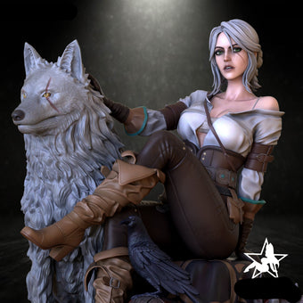 The Promised One Pinup Adult 3D Resin Figurine Model Kit