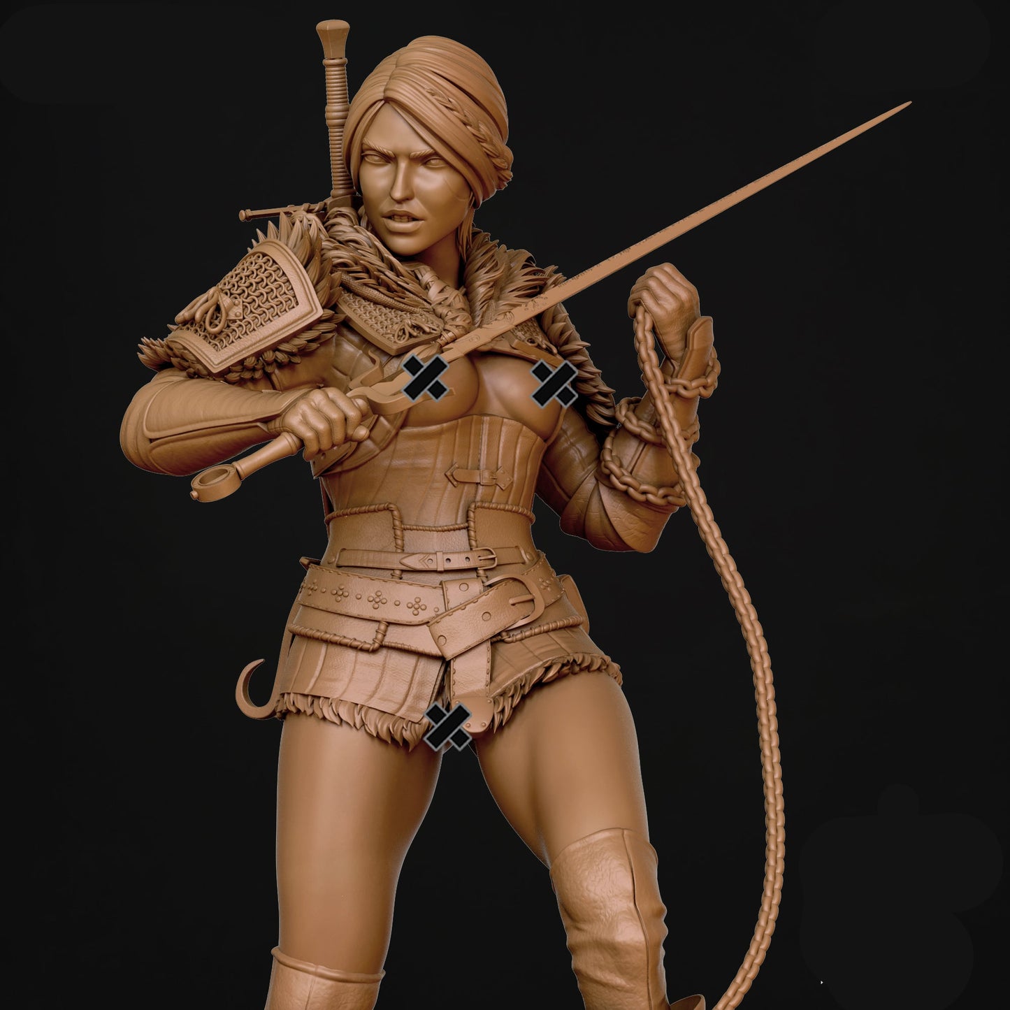 Gifted One Pinup Adult 3D Resin Figurine Model Kit