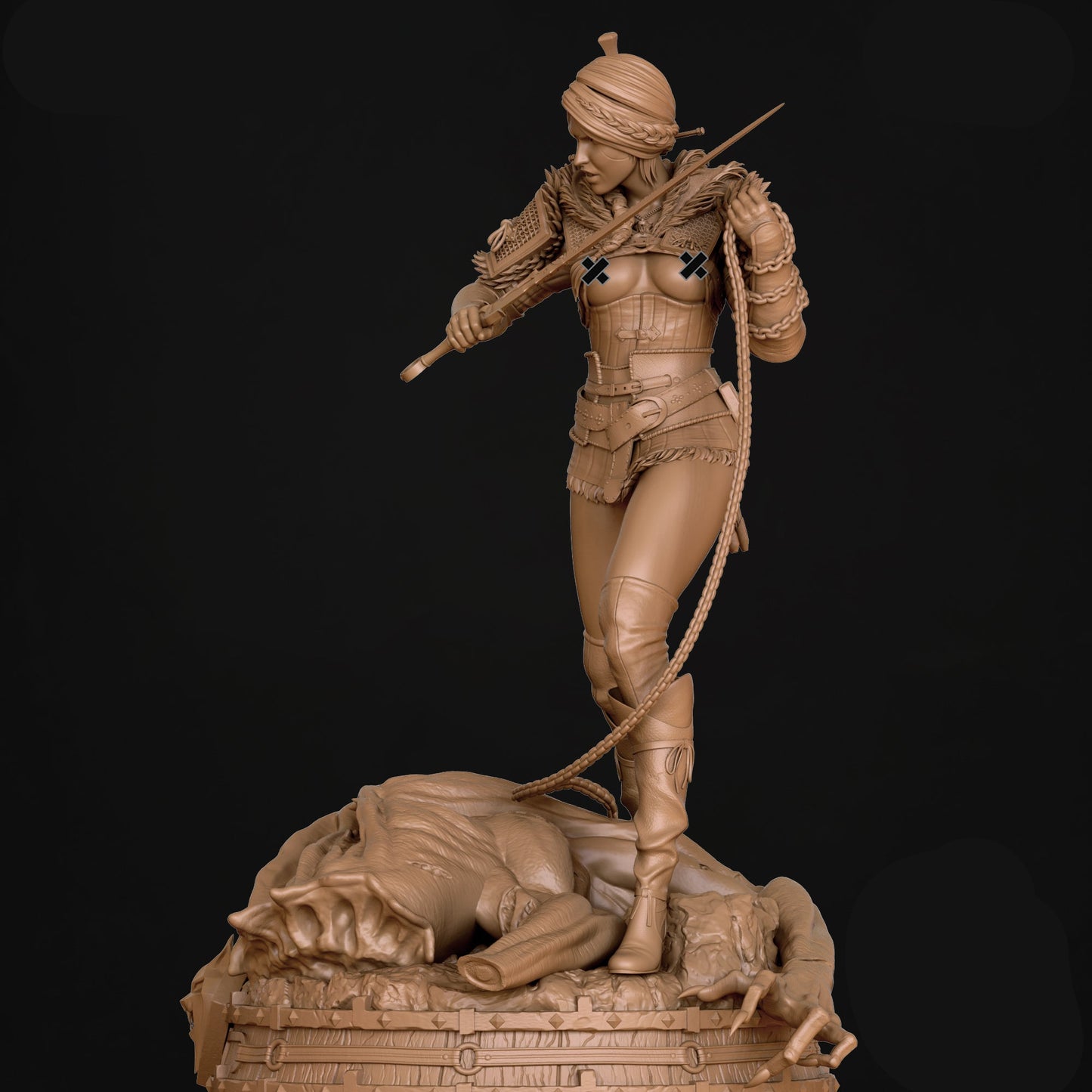 Gifted One Pinup Adult 3D Resin Figurine Model Kit