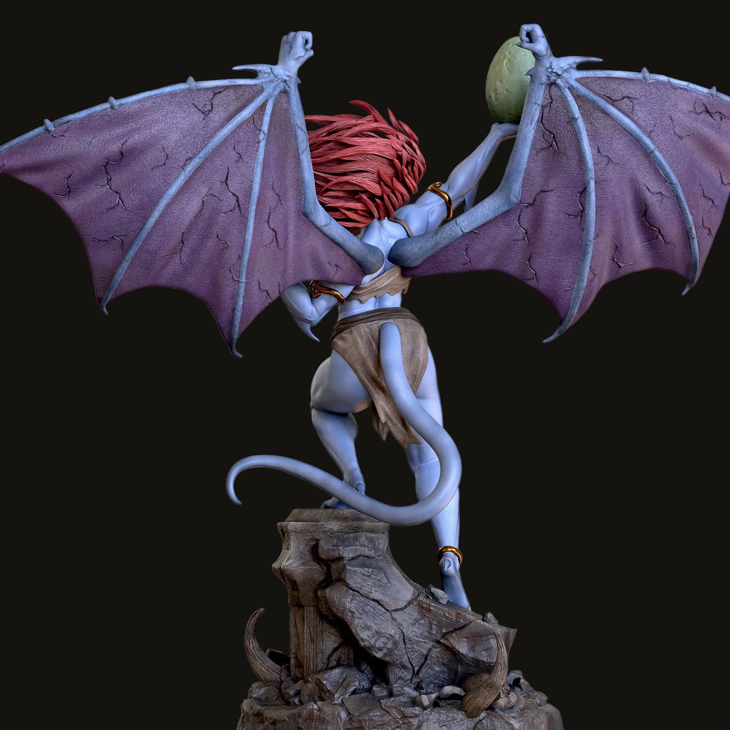 Living Statue Pinup Adult 3D Resin Figurine Model Kit