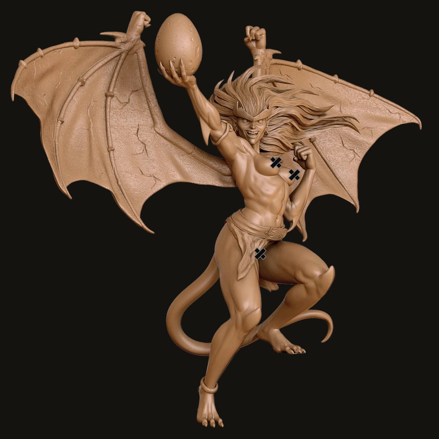 Living Statue Pinup Adult 3D Resin Figurine Model Kit