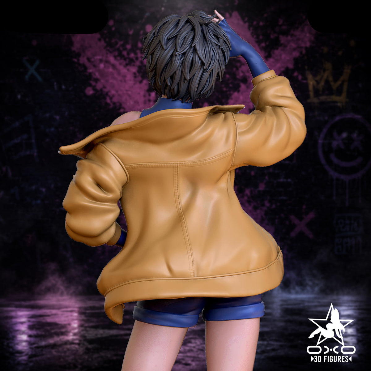 Mallrat Pinup Adult 3D ABS Resin Figurine Model Kit