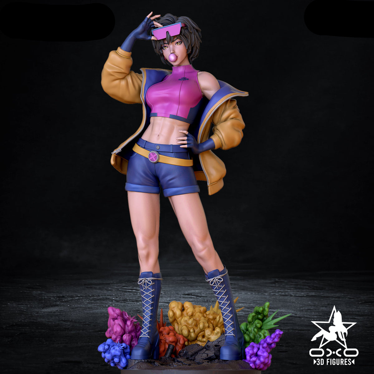 Mallrat Pinup Adult 3D ABS Resin Figurine Model Kit