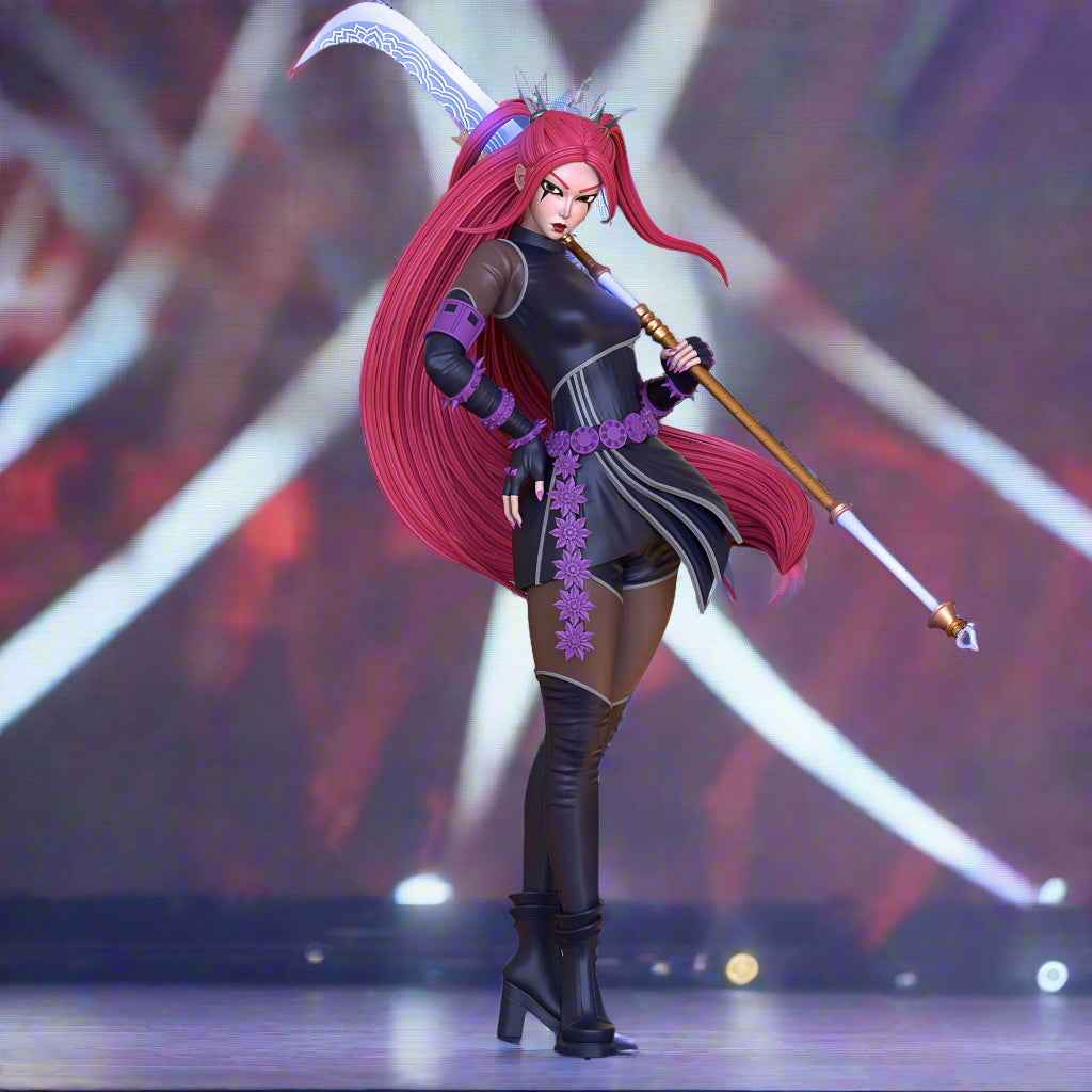 Hunter Dancer Pinup Adult 3D Resin Figurine Model Kit