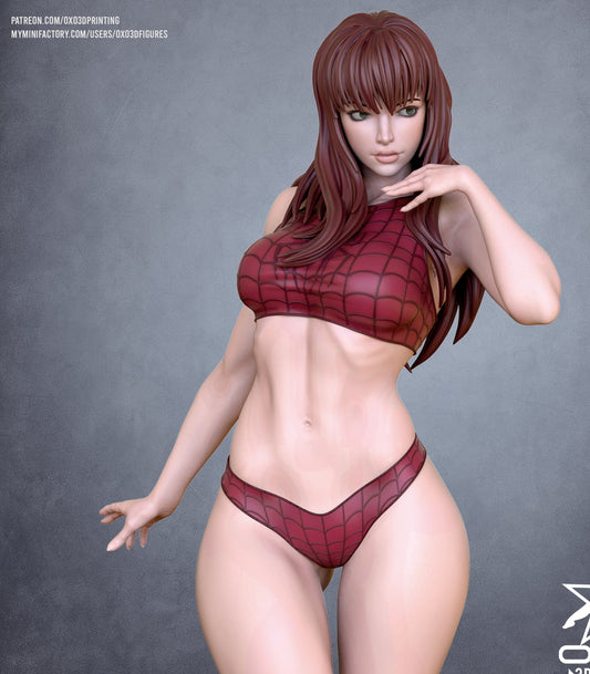 Professional Model Pinup Adult 3D Resin Figurine Model Kit