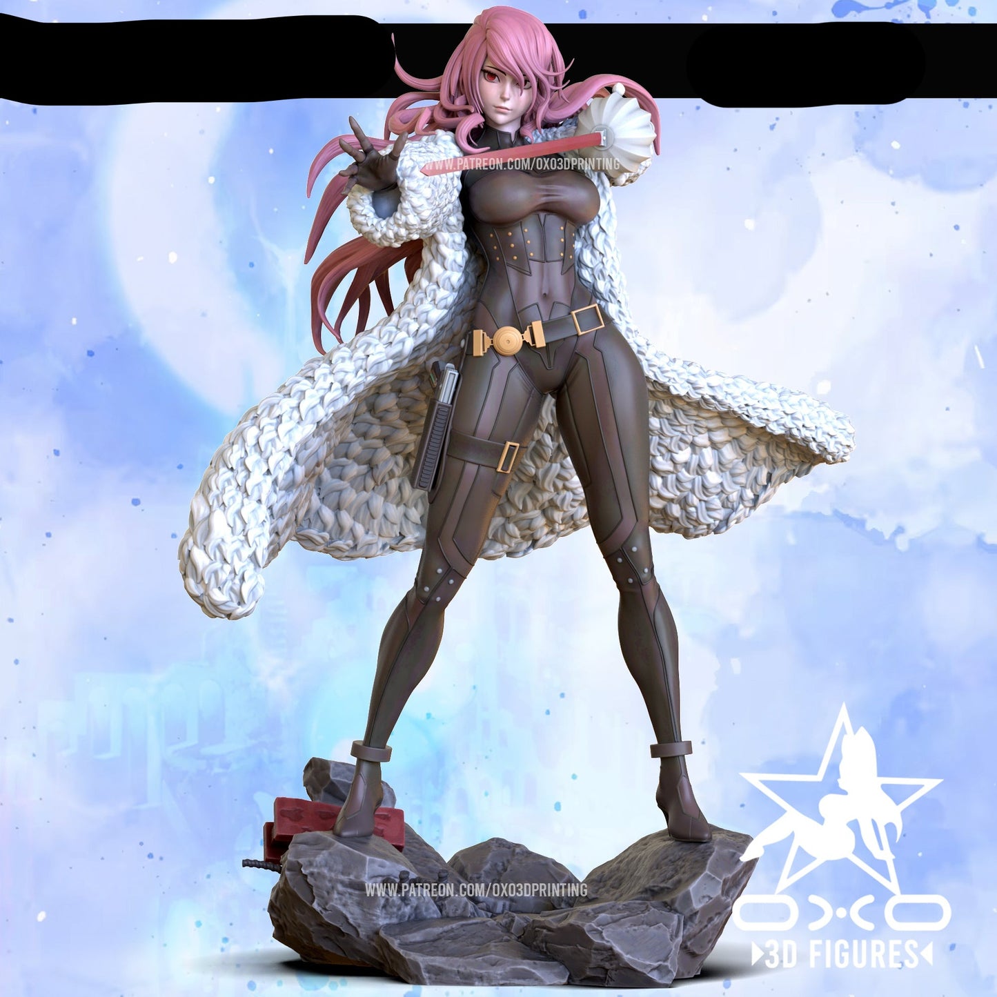 Demon Hunter Adult 3D Resin Figurine Model Kit