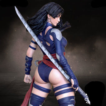 Psychic Hero Pinup Adult 3D Resin Figurine Model Kit