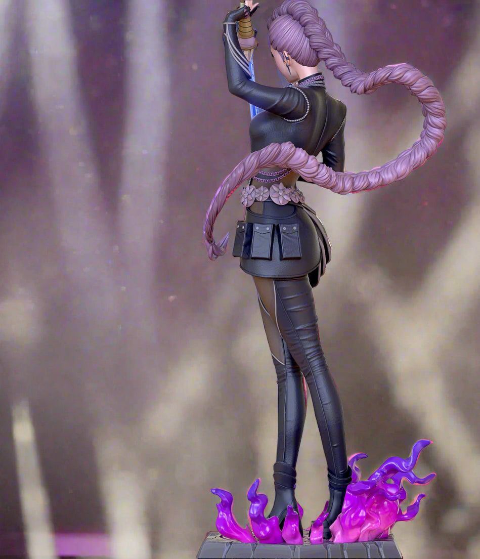 Hunter Vocalist Pinup Adult 3D Resin Figurine Model Kit