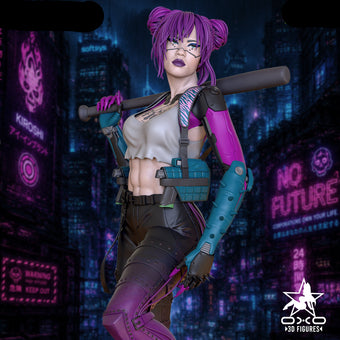 Club Bouncer Pinup Adult 3D ABS Resin Figurine Model Kit