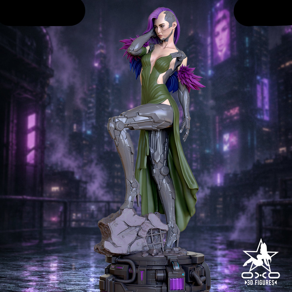 Master Hacker Pinup Adult 3D ABS Resin Figurine Model Kit