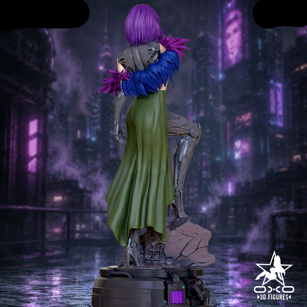 Master Hacker Pinup Adult 3D ABS Resin Figurine Model Kit