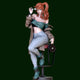 Animal Assistant Pinup Adult 3D Resin Figurine Model Kit