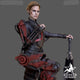Alien Fighter Pinup Adult 3D Resin Figurine Model Kit