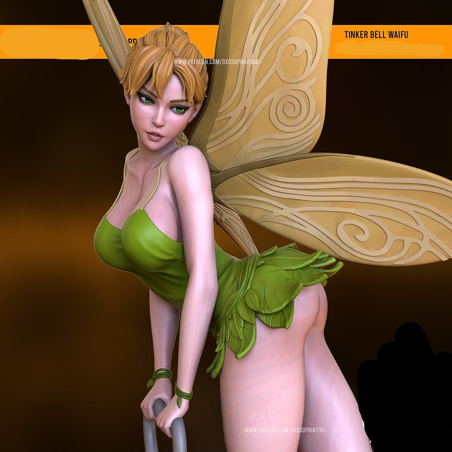 Tinkerbell Adult 3D Resin Figurine Model Kit