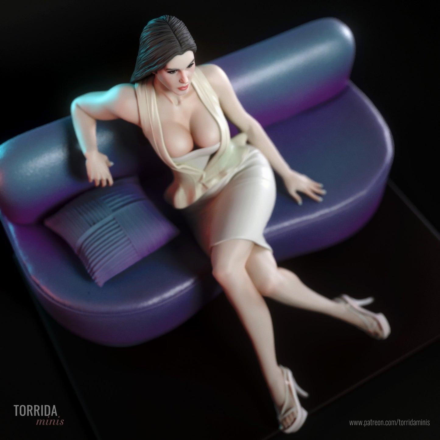 AI Program Pinup 3d Resin Model Kit