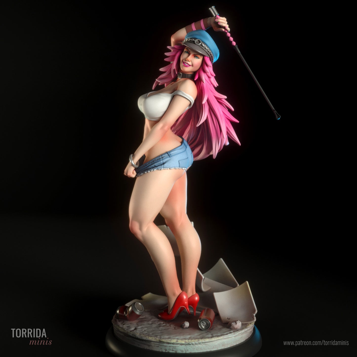 Street Orphan Adult 3D Resin Figurine Model Kit