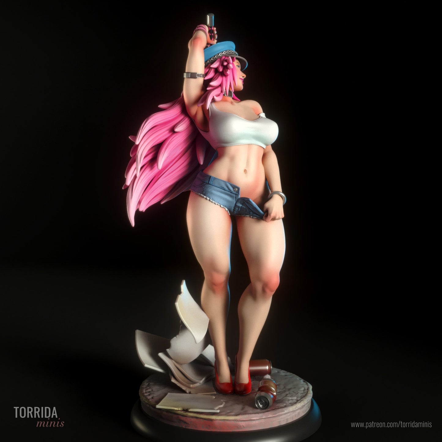 Street Orphan Adult 3D Resin Figurine Model Kit