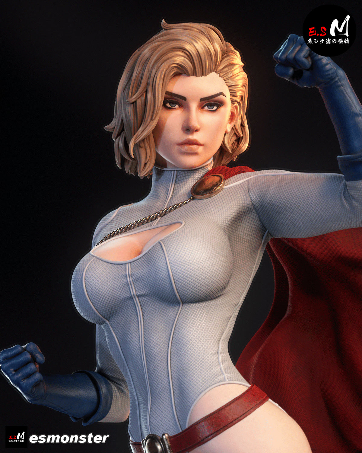 Alien Hero Survivor Adult Pinup 3D ABS Resin Model
