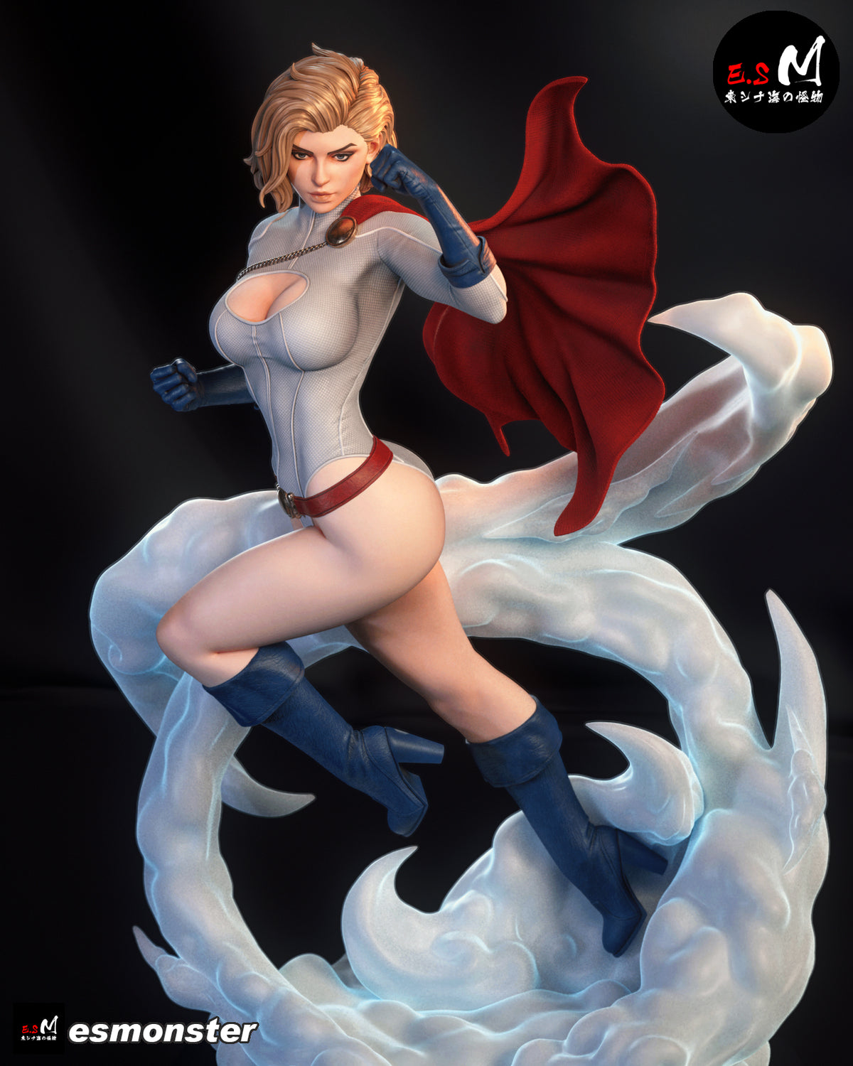 Alien Hero Survivor Adult Pinup 3D ABS Resin Model