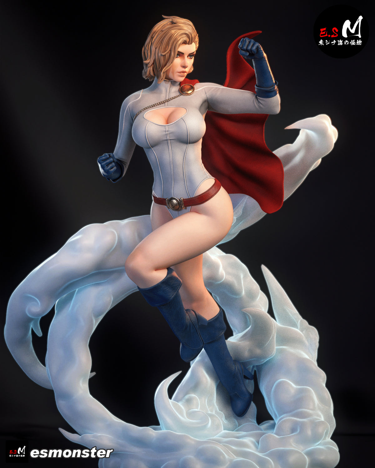 Alien Hero Survivor Adult Pinup 3D ABS Resin Model