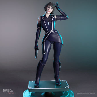 Digital Guide Adult 3D Resin Figurine Model Kit