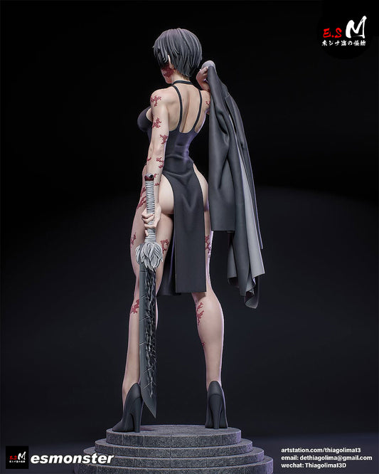Sorceress Adult Pinup 3D Resin Model