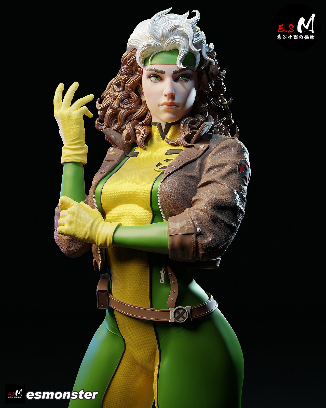 Southern Hero Pinup 3D Resin Model