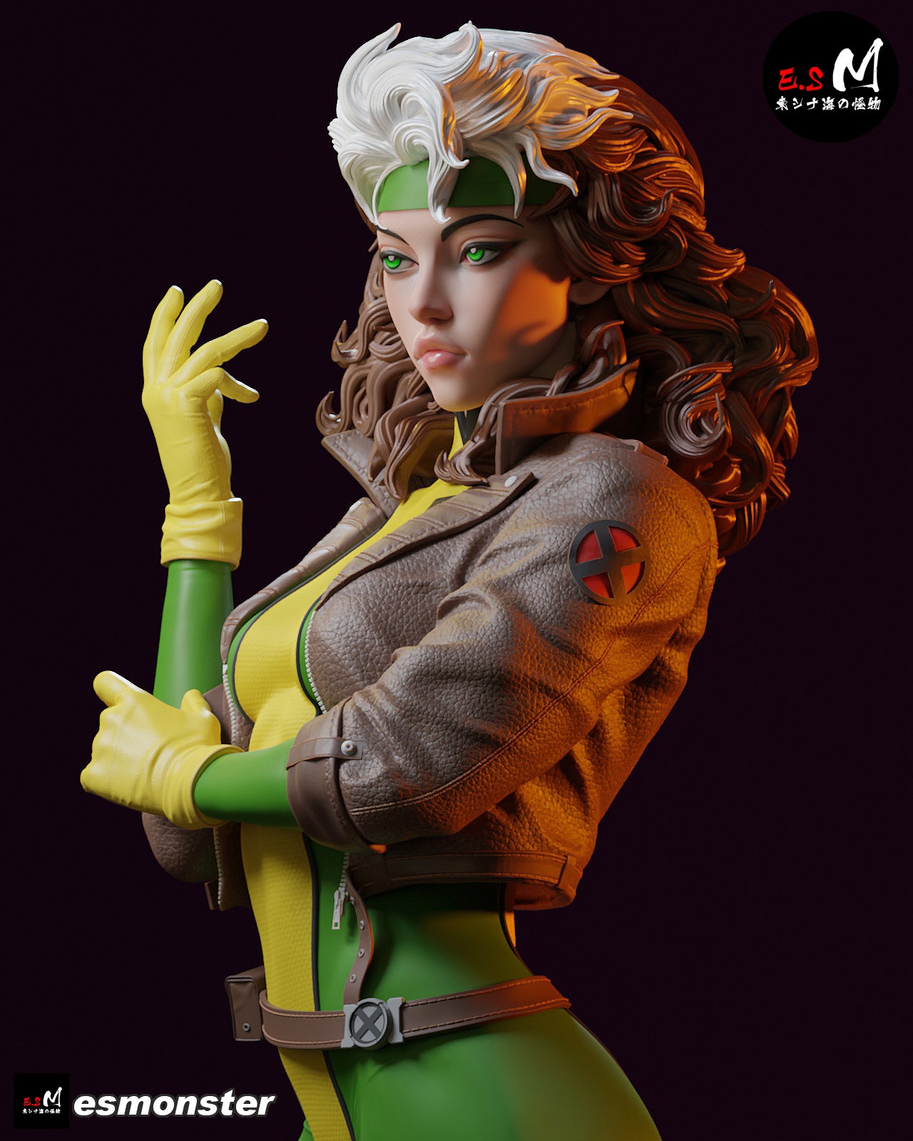 Southern Hero Pinup 3D Resin Model