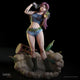 Gunfighter Pinup 3d Resin Figurine kit.