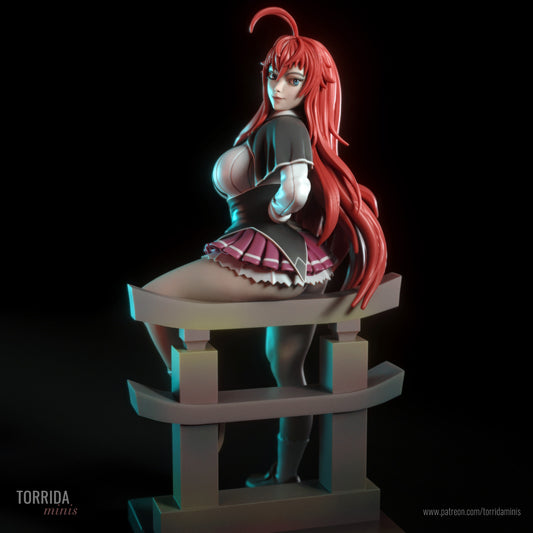 Heiress Adult Pinup 3d Resin Model Kit