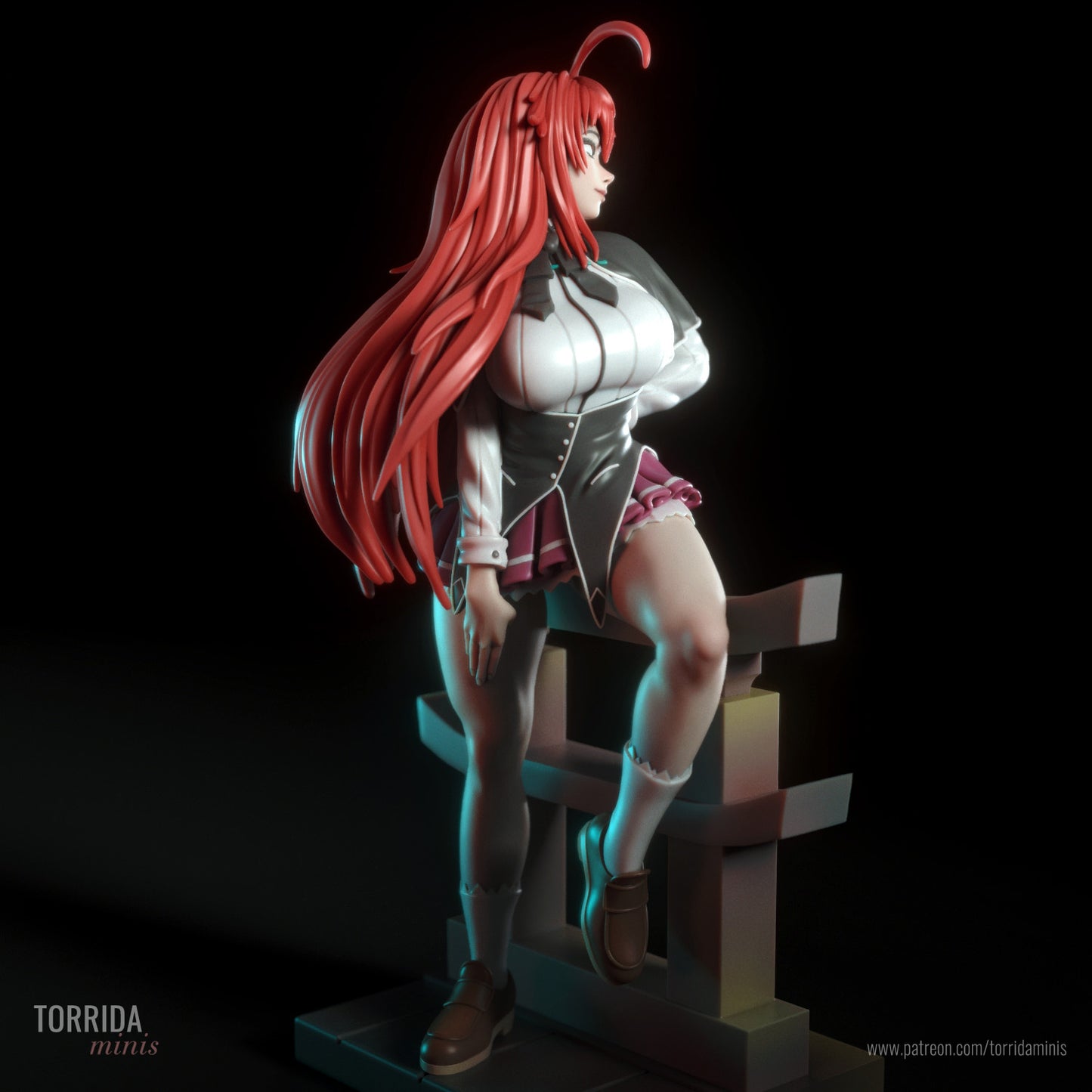 Heiress Adult Pinup 3d Resin Model Kit