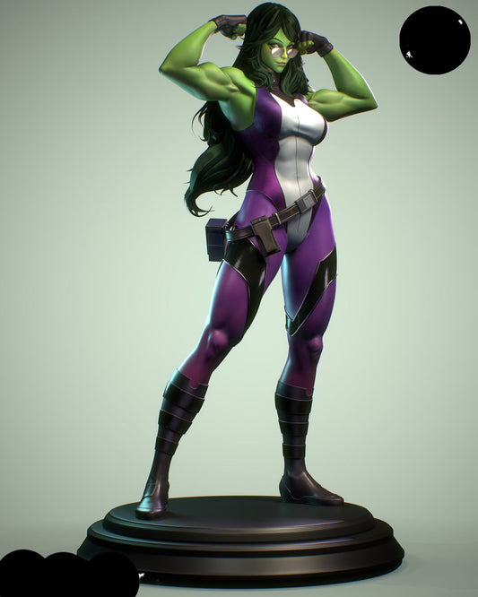 Lawyer Hero Pinup 3D Resin Model