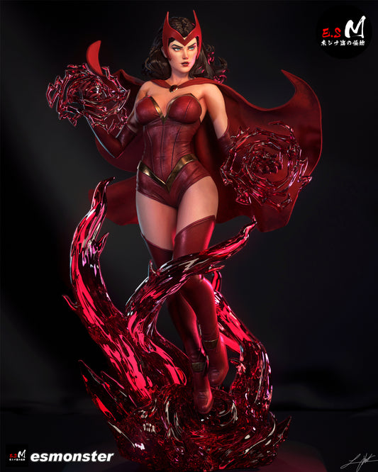 Witch Warrior Adult Pinup 3D Resin Model