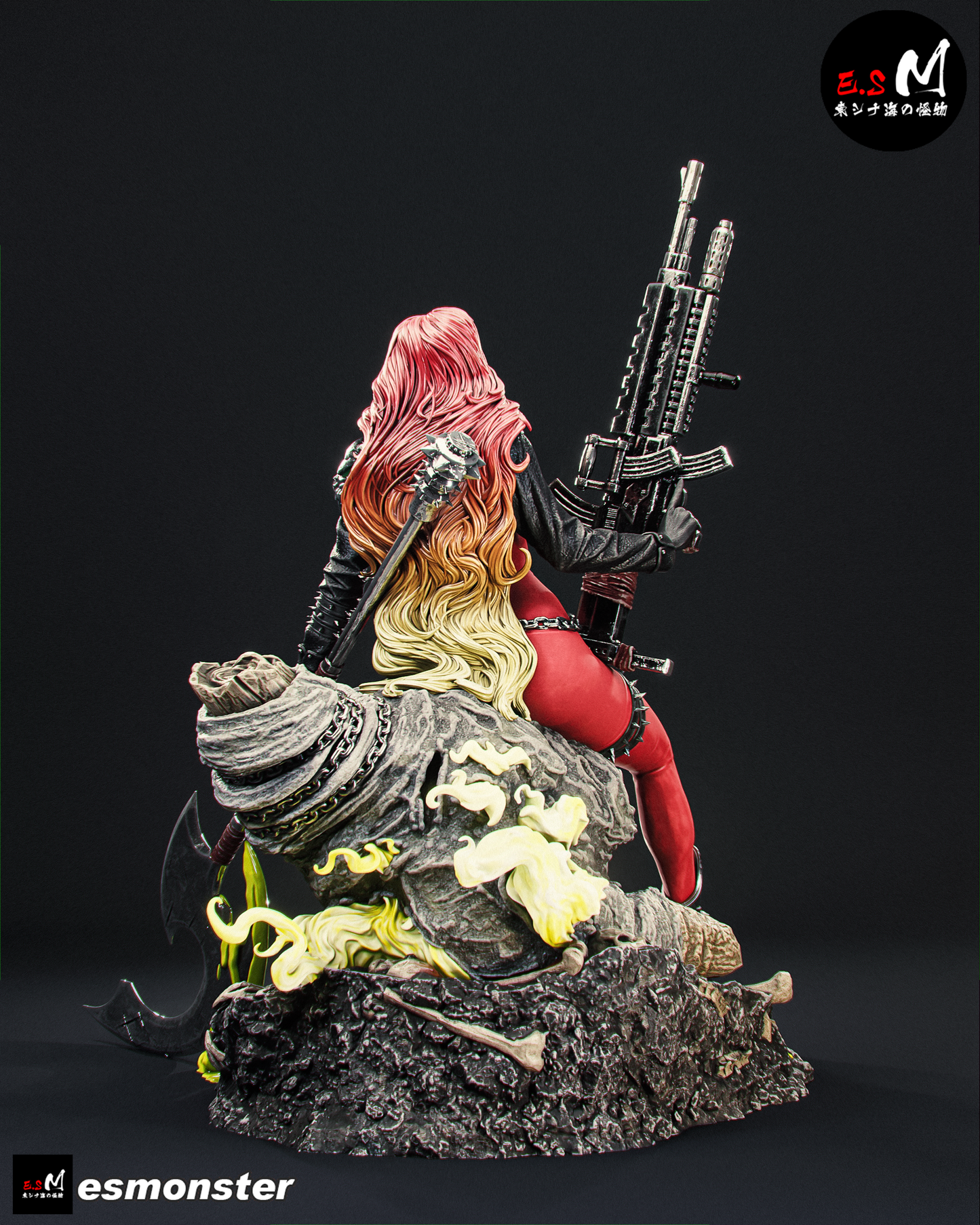 Hellspawn Adult Pinup 3D Resin Model