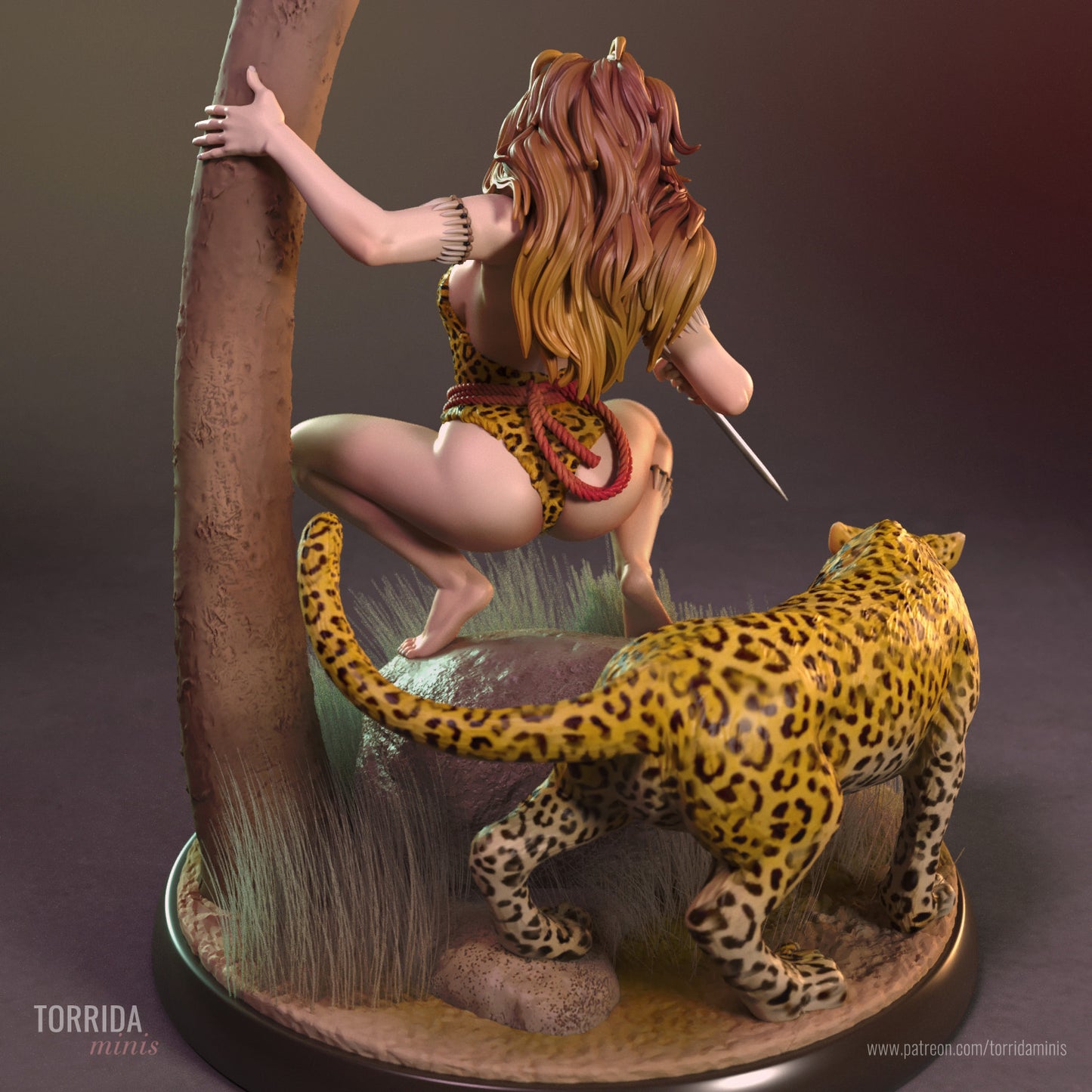 She-devil Adult Pinup 3d Resin Model Kit