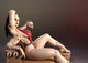 Demon Queen Adult 3D Resin Figurine Model Kit