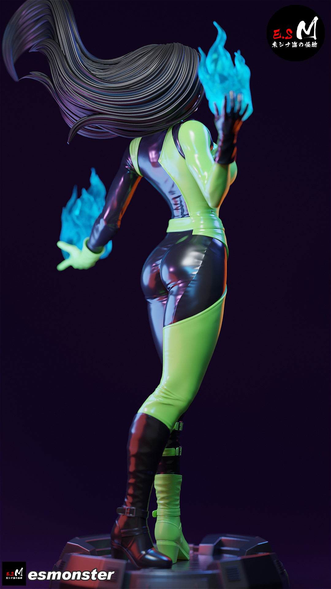 Mercenary Villain Adult Pinup 3D Resin Model