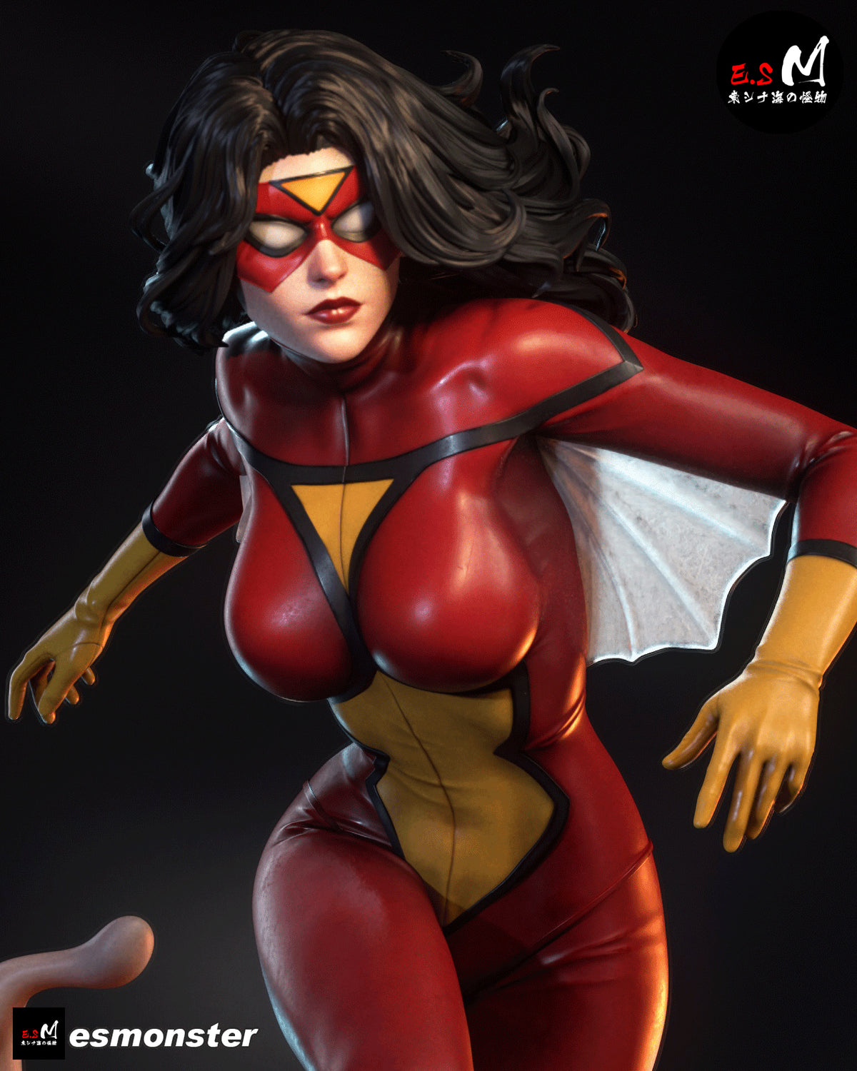 Private Investigator Adult Pinup 3D ABS Resin Model