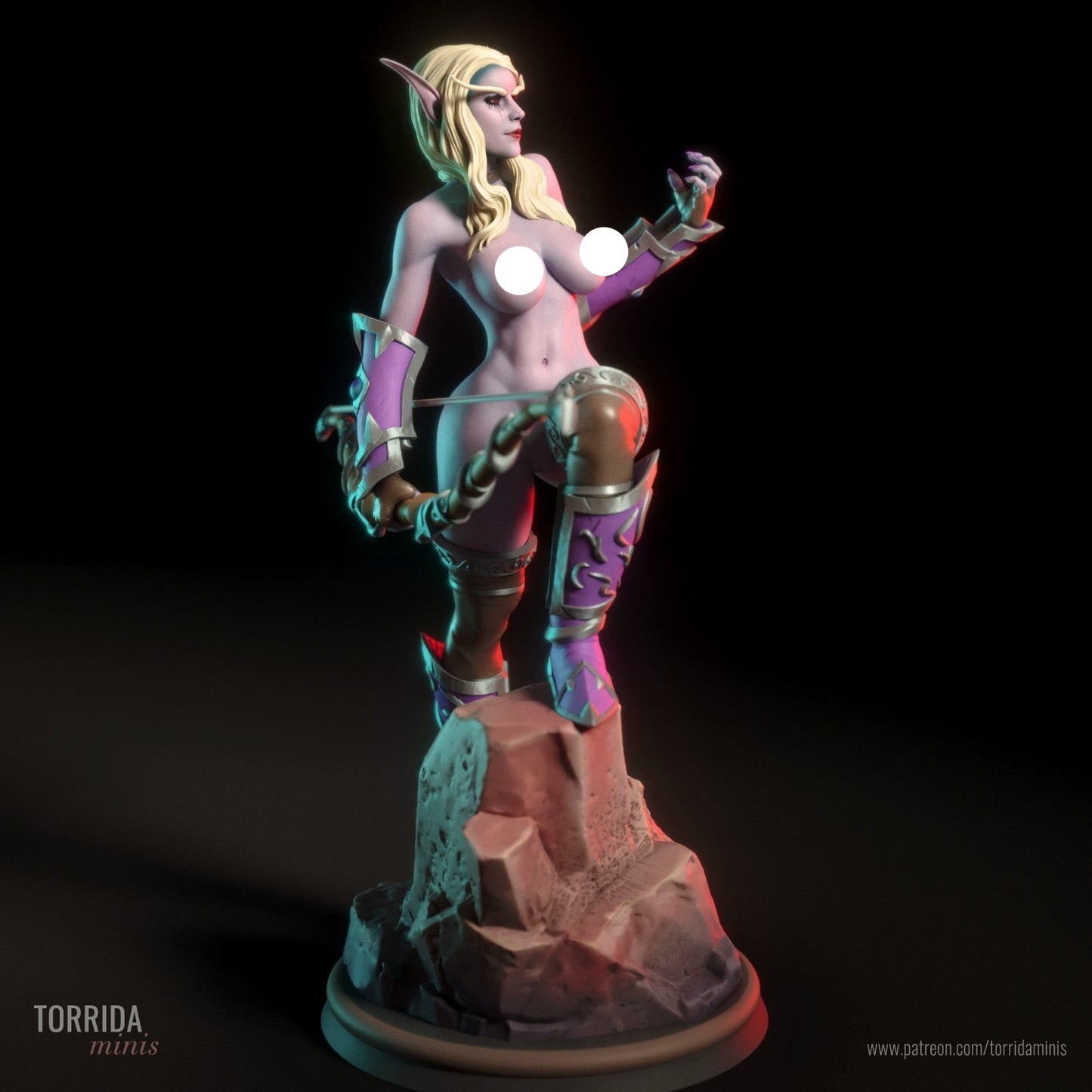 Dark Lady Adult 3D Resin Figurine Model Kit