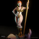 Princess Adult 3D Resin Figurine Model Kit