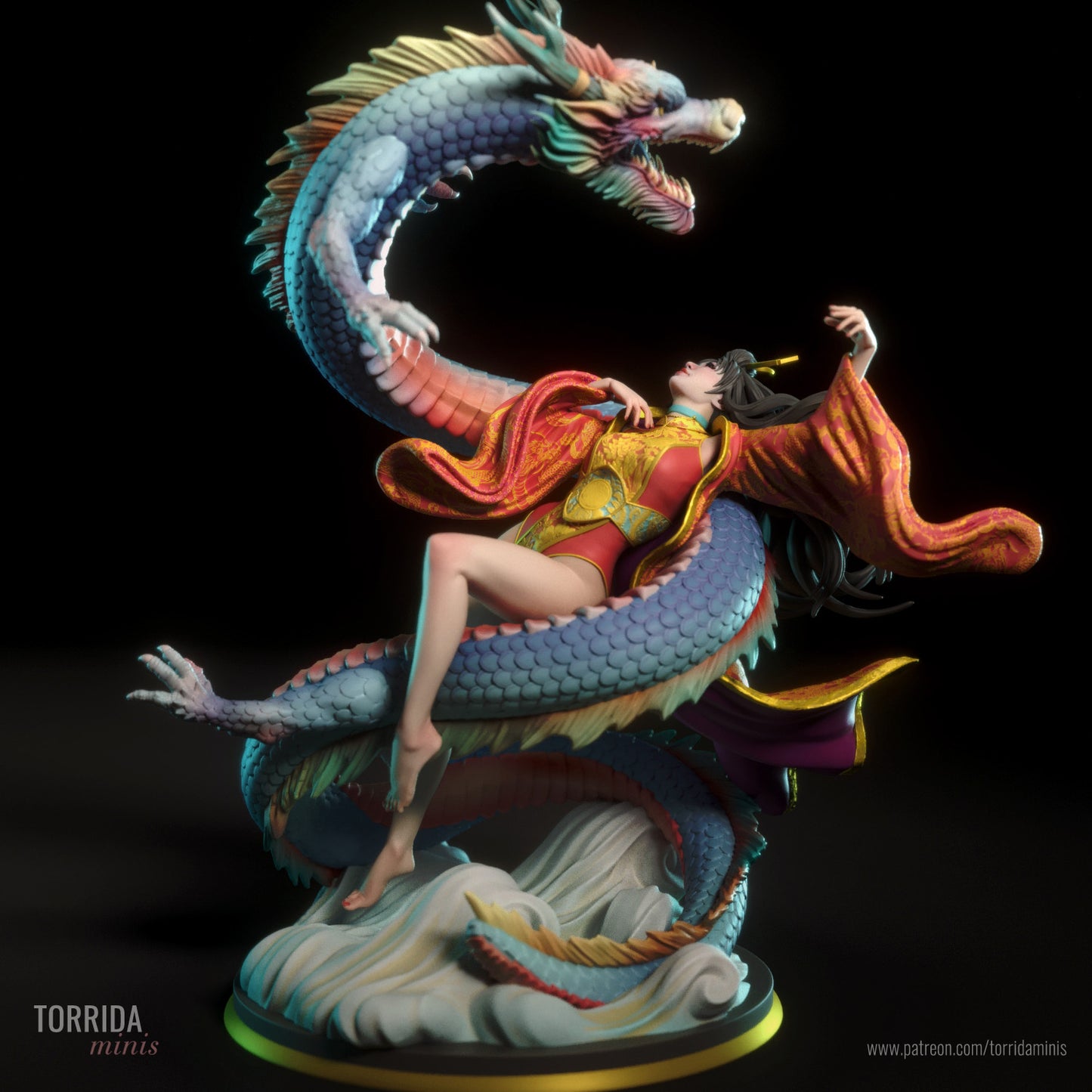 Yahui Adult Pinup 3d Resin Model Kit