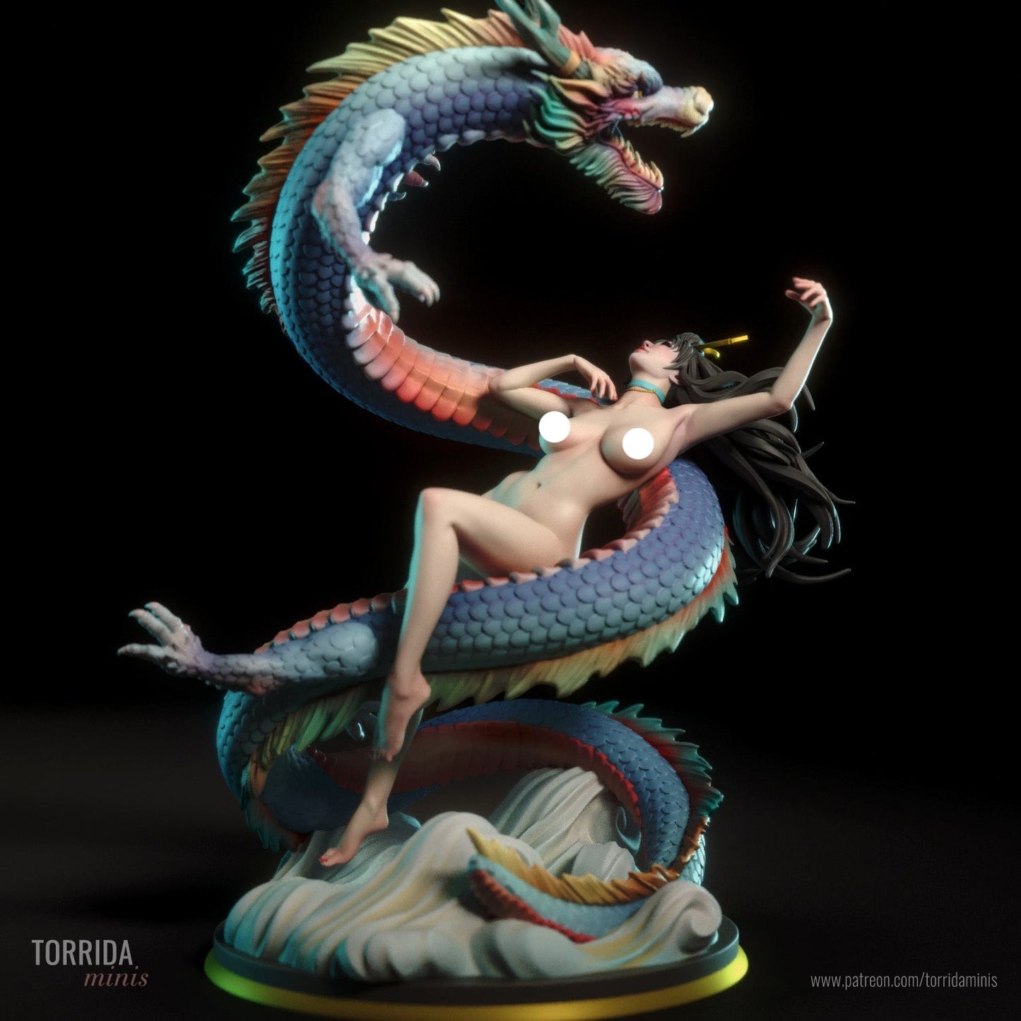 Yahui Adult Pinup 3d Resin Model Kit