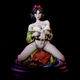 Snowhite Pinup by SiryllArt Adult 3D ABS Resin Figurine Model Kit