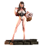 Red Riding Hood Pinup by SiryllArt Adult 3D ABS Resin Figurine Model Kit