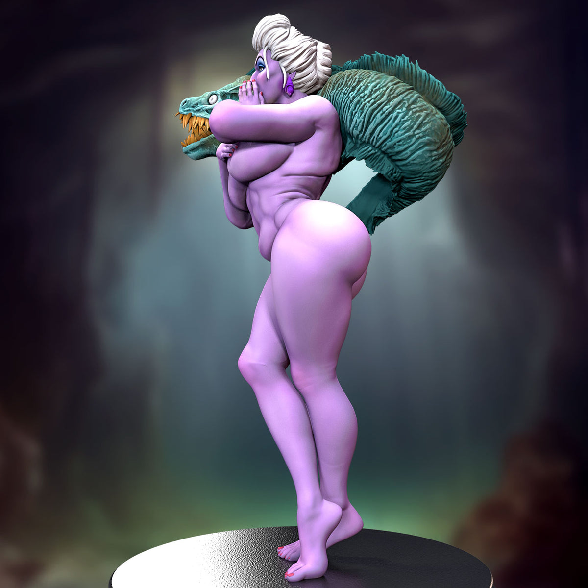 Sea Queen Pinup by SiryllArt Adult 3D ABS Resin Figurine Model Kit