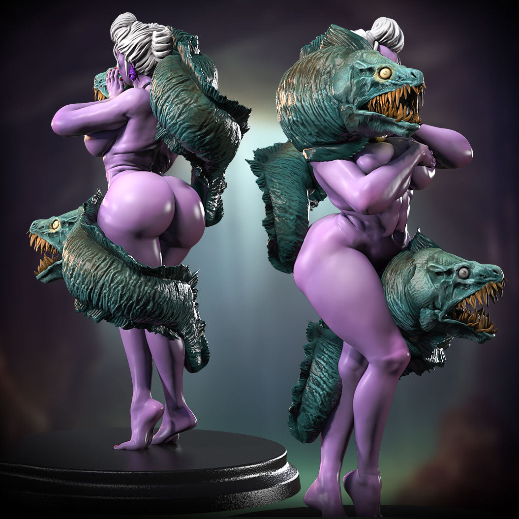 Sea Queen Pinup by SiryllArt Adult 3D ABS Resin Figurine Model Kit