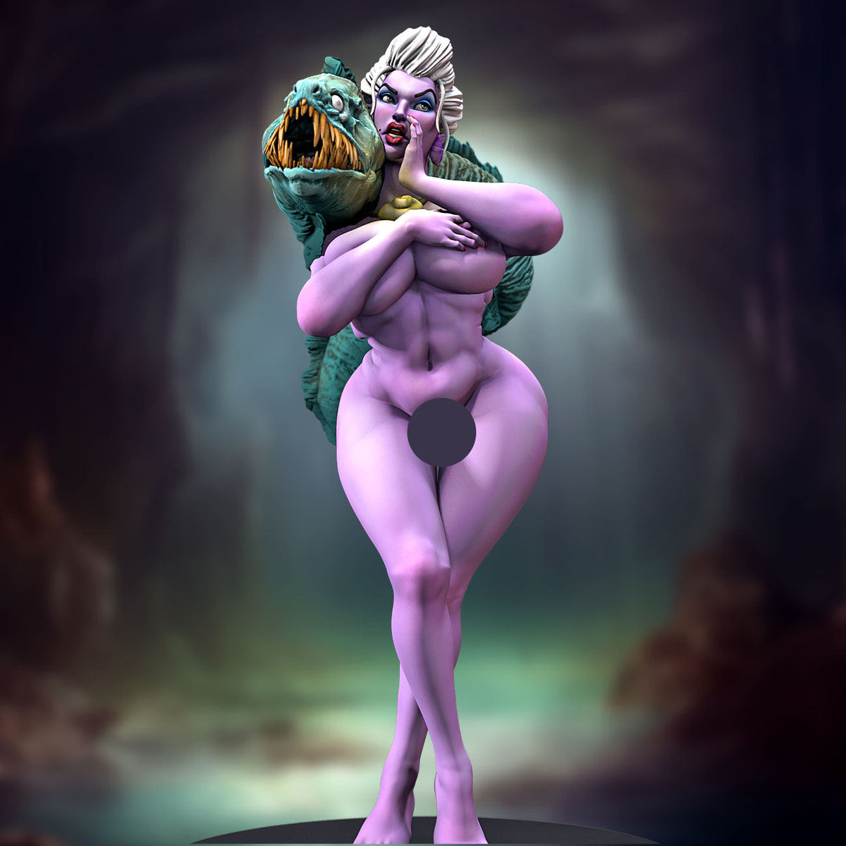 Sea Queen Pinup by SiryllArt Adult 3D ABS Resin Figurine Model Kit