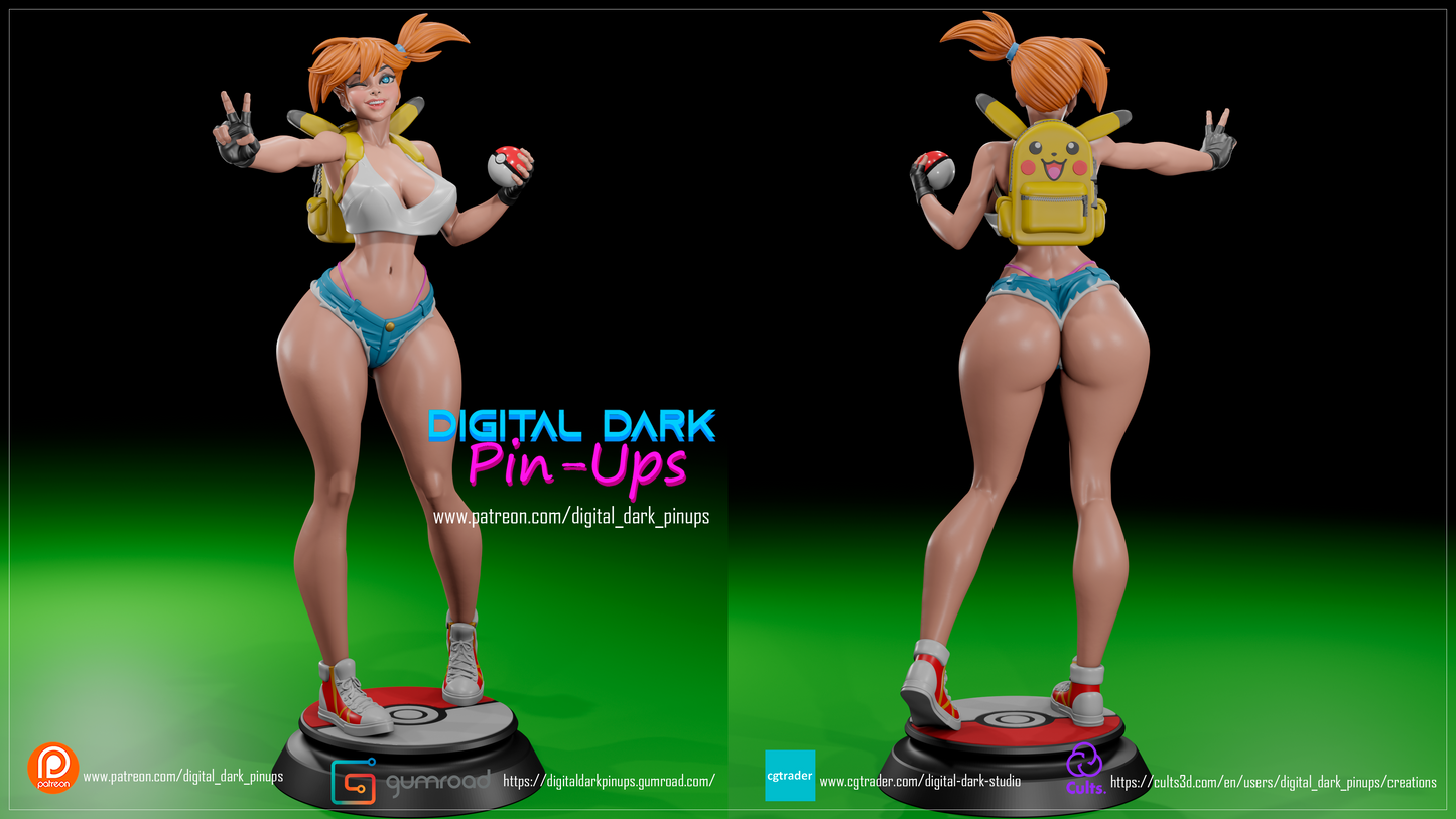 Sexy Trainer Girl Adult 3d Resin Figurine Model Kit