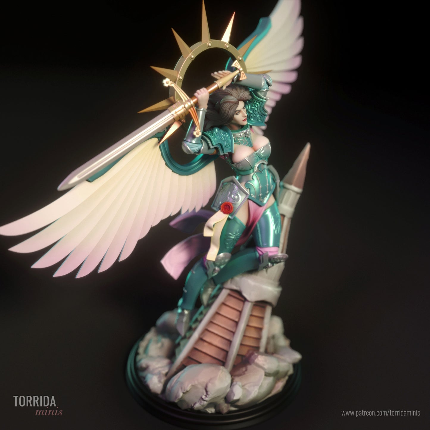 Battle Angel Adult 3D Resin Figurine Model Kit