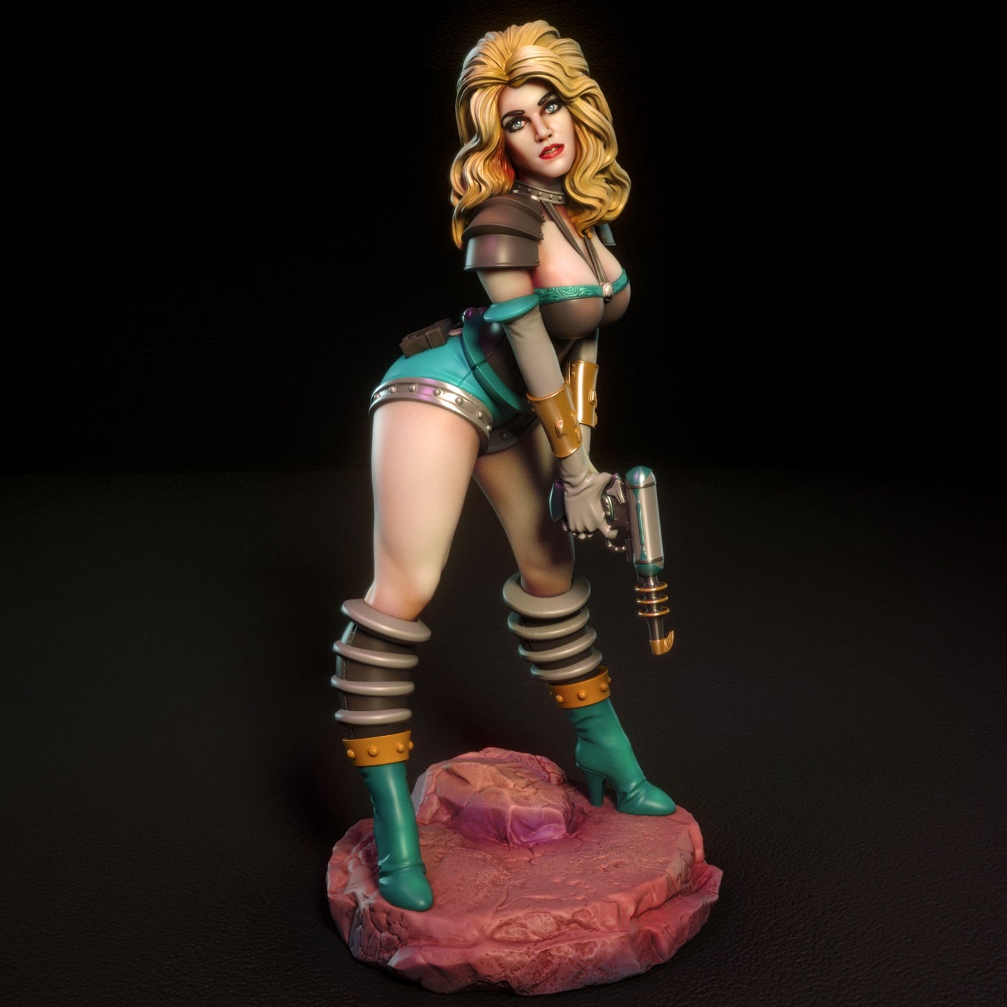 Sci-Fi Janet 3D Resin Figurine Model Kit